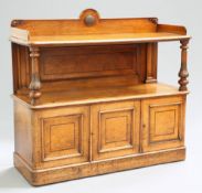 A VICTORIAN OAK BUFFET