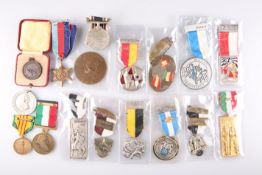 A COLLECTION OF SEVENTEEN MEDALS, WW2 and later. (17)