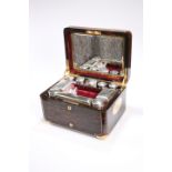 A FINE QUALITY VICTORIAN COROMANDEL VANITY CASE