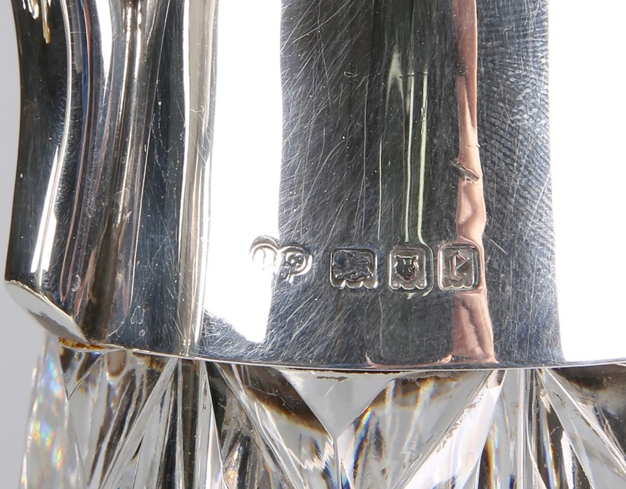 A GEORGE V SILVER-MOUNTED CLARET JUG - Image 3 of 4