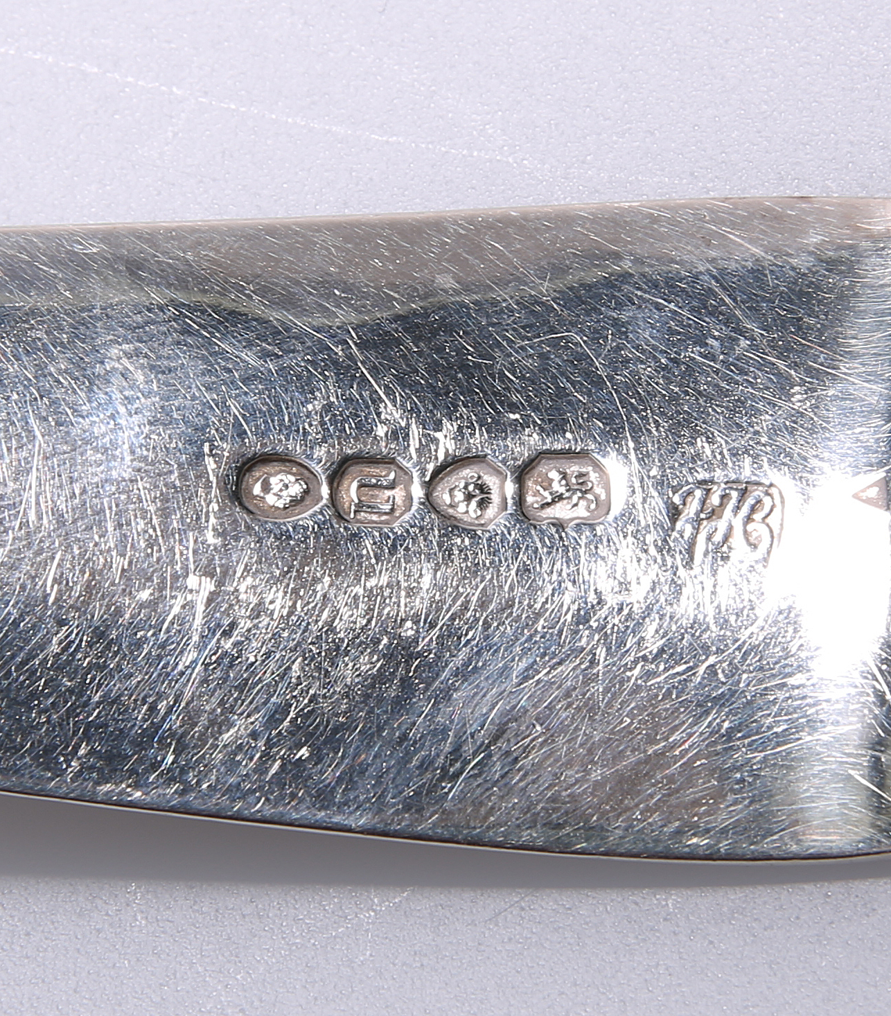 A WILLIAM IV SILVER FISH SLICE - Image 2 of 2