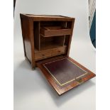 An early 20th Century fall-front table desk