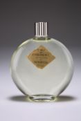 A LALIQUE DISPLAY BOTTLE OF WORTH EAU DE COLOGNE