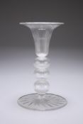 A SALVIATI GLASS CANDLESTICK