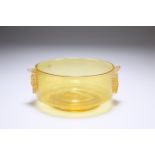 A MURANO GLASS BOWL