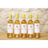 5 BOTTLES CHATEAU MUSAR BLANC DOMAINE HOCHAR LEBANON         PART OF THE RESIDUAL CONTENTS OF A VERY