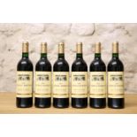 6 BOTTLES CHATEAU HORTVIE CRU BOURGEOIS ST JULIEN 2002 PART OF THE RESIDUAL CONTENTS OF A VERY