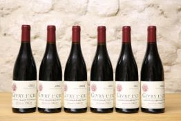 6 BOTTLES GIVRY PREMIER CRU ‘CELLIER AUX MOINES’ DOMAINE JOBLOT 2005 PART OF THE RESIDUAL CONTENTS