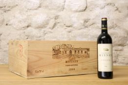 6 BOTTLES CHATEAU MEYNEY CRU BOURGEOIS ST ESTEPHE 2003 (IN OWC)                       PART OF THE