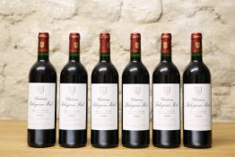 6 BOTTLES CHATEAU LABEGORCE-ZEDE CRU BOURGEOIS MARGAUX 2000           PART OF THE RESIDUAL