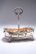 A WILLIAM IV SILVER STAND, probably by Joseph Angell, London 1830, the lobed oval base with