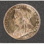 A 1901 FULL SOVEREIGN.