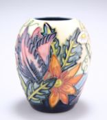 A MOORCROFT 'CASTLE GARDEN' VASE, by Debbie Hancock for Talents of Windsor, ltd. ed. no. 136/500,