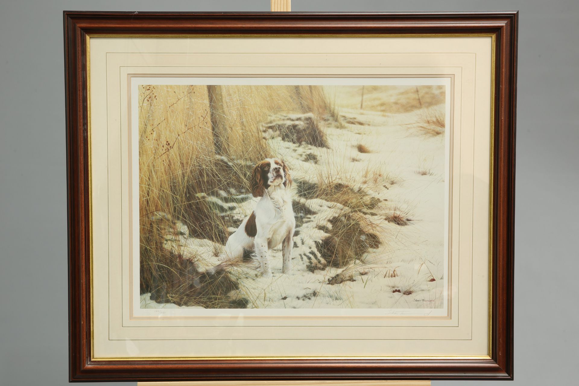 STEVEN TOWNSEND, ANTICIPATION, limited edition print, signed and numbered 122/650 in pencil, framed.