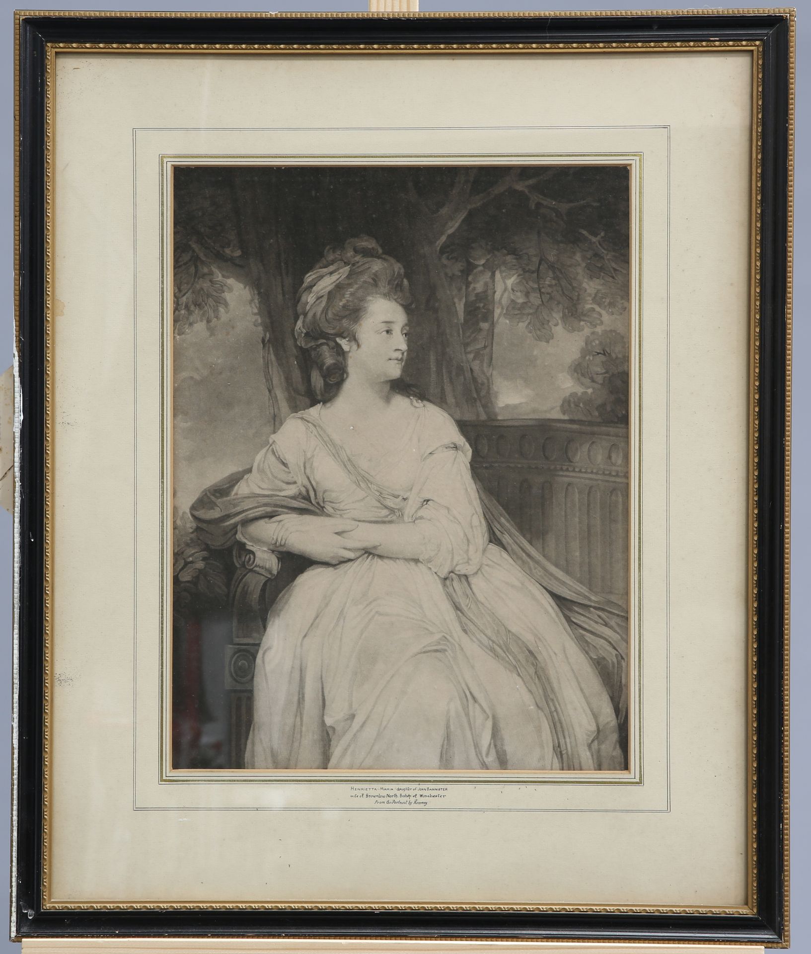 ~ A GROUP OF SEVEN 18TH CENTURY AND LATER PORTRAIT ENGRAVINGS, including after Kneller, Lawrence, - Bild 2 aus 7