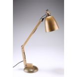 SIR TERENCE CONRAN (1931-2020), FOR HABITAT, MAC LAMP, CIRCA 1960s, anglepoise desk lamp with bronze