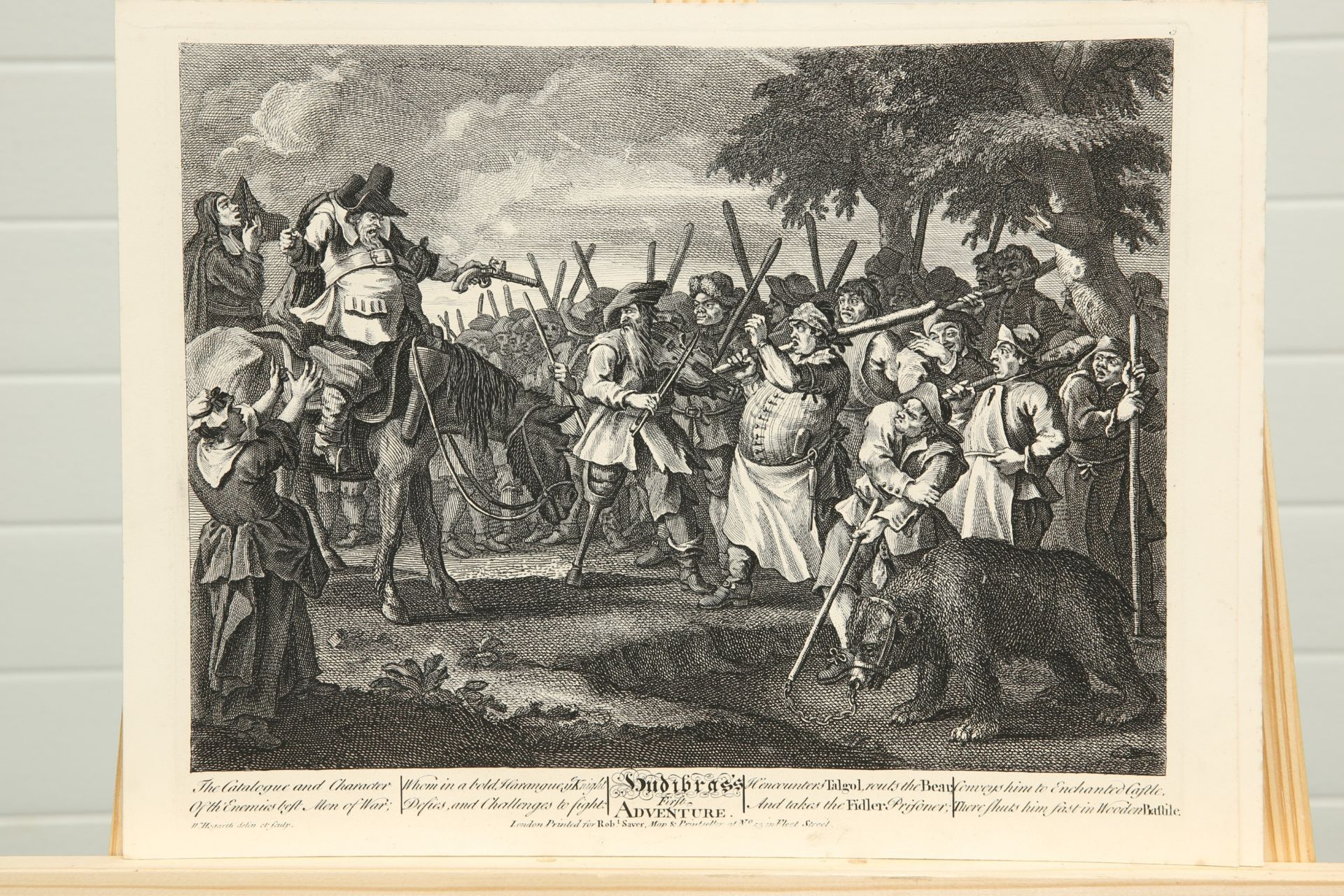 AFTER HOGARTH, NINE UNFRAMED ENGRAVINGS. - Bild 8 aus 9