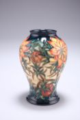 A MOORCROFT 'SPIKE' VASE, by Rachel Bishop, signed and dated 18.9.98 by John Moorcroft, painted