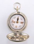 A WWI MARK VI DENNISON POCKET COMPASS, no. 81982.The absence of a Condition Report does not imply