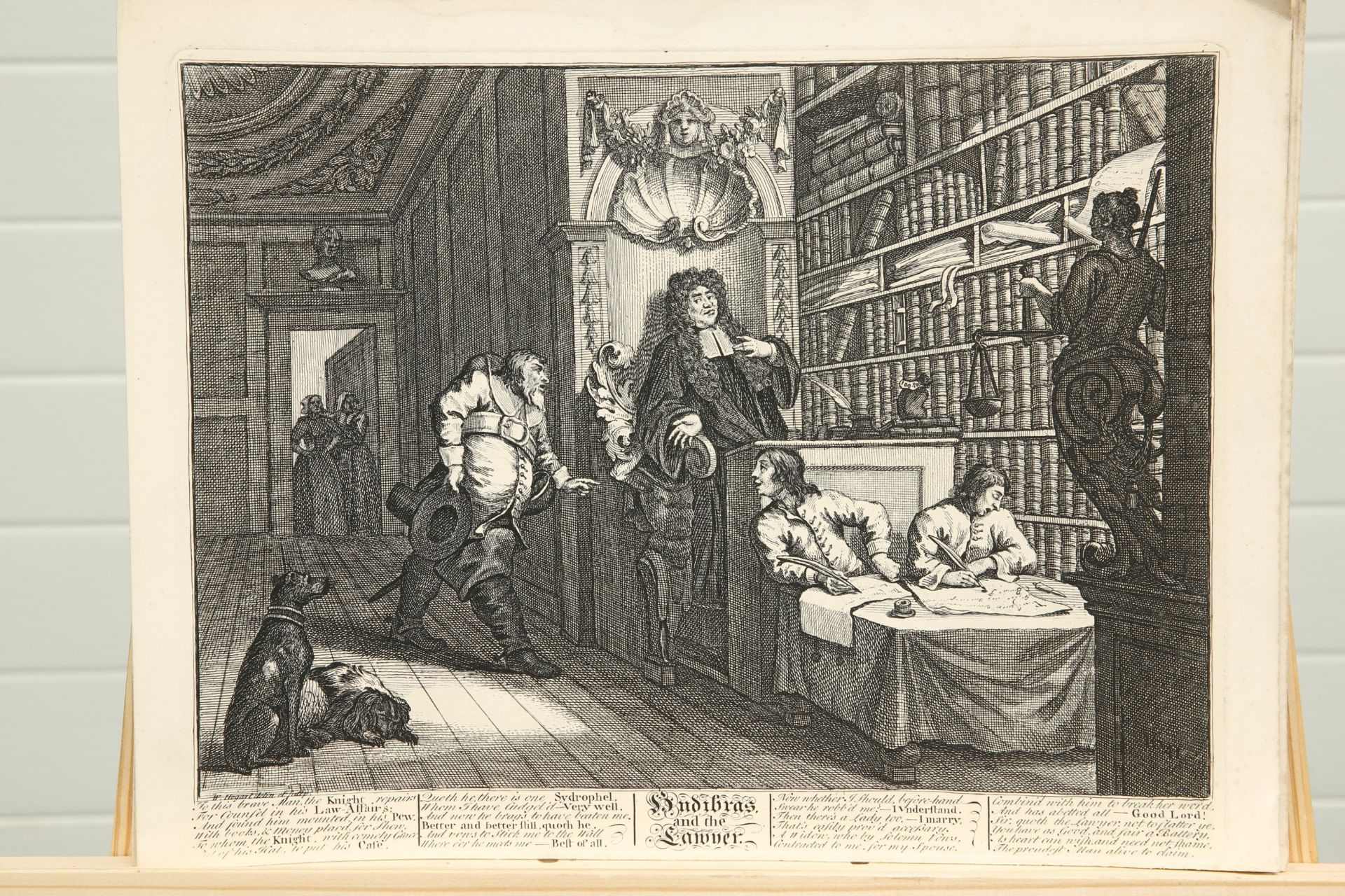 AFTER HOGARTH, NINE UNFRAMED ENGRAVINGS. - Bild 2 aus 9