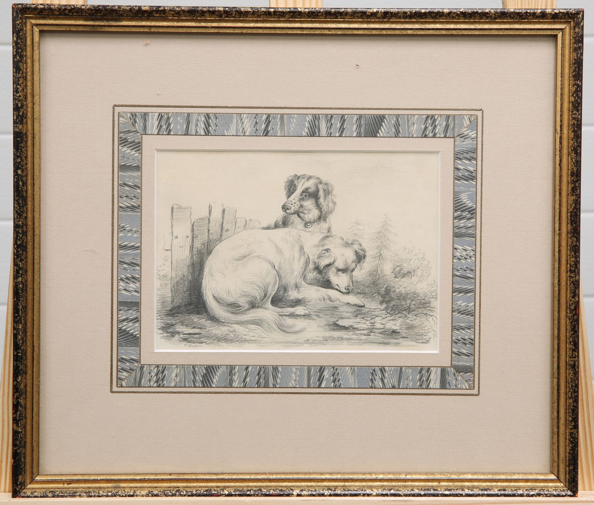 C*** GALPIN (19TH CENTURY), DOGS - Image 2 of 2