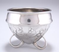 ARCHIALD KNOX FOR LIBERTY & CO AN ENGLISH PEWTER BOWL, no. 0277, cast in low relief with stylised