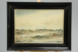 WILLIAM THOMAS NICHOLS-BOYCE (1857-1911), SEASCAPE, signed and dated 1911 lower right,