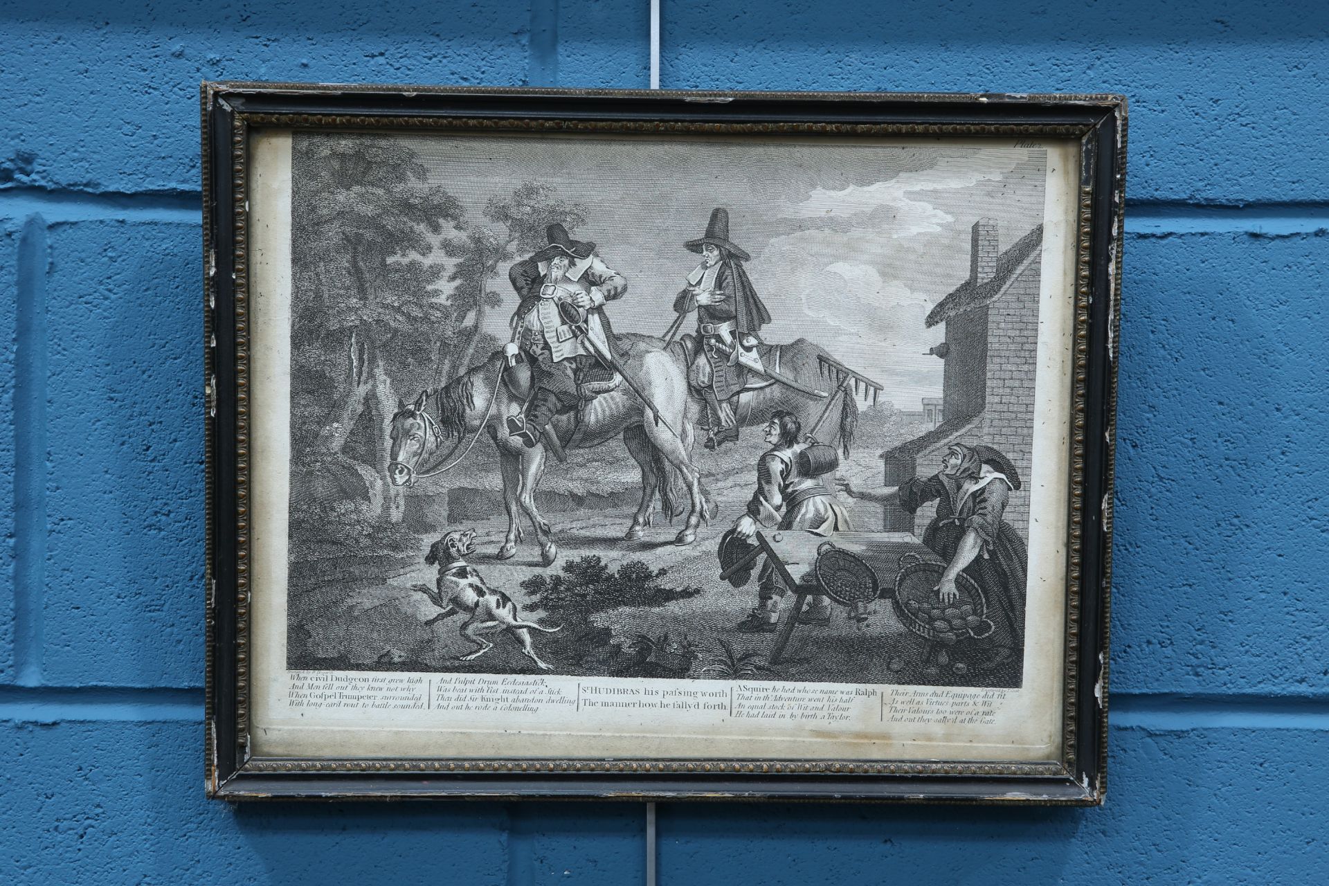 AFTER HOGARTH, HUDIBRAS'S FIRST ADVENTURE AND SIR HUDIBRAS HIS PASSING WORTH THE MANNER HOW HE - Bild 7 aus 14