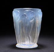 RENÉ LALIQUE (FRENCH, 1860-1945) A 'DANAIDES' VASE, DESIGNED IN 1926, opalescent glass, press-