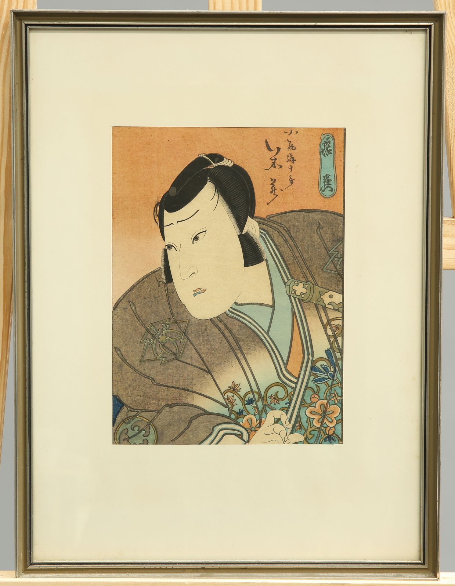 THREE JAPANESE WOODBLOCK PRINTS, including "Oban" by Hasegawa Sadanobu and "Chuban", unsigned. (3)