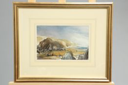 NORMAN ROBERTSHAW (20TH CENTURY), SALTWICK NAB, signed and dated 1986 lower left, watercolour,