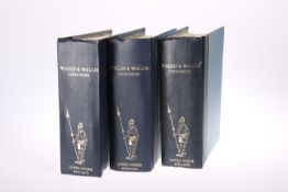 A BOUND COLLECTION OF WALLIS & WALLIS AUCTION CATALOGUES, 1976-1980, the Antique Arms and Armour,