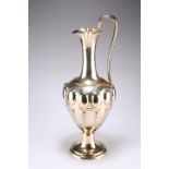 AN IMPRESSIVE VICTORIAN SILVER-GILT EWER, possibly by James Charles Eddington, London 1857, of large