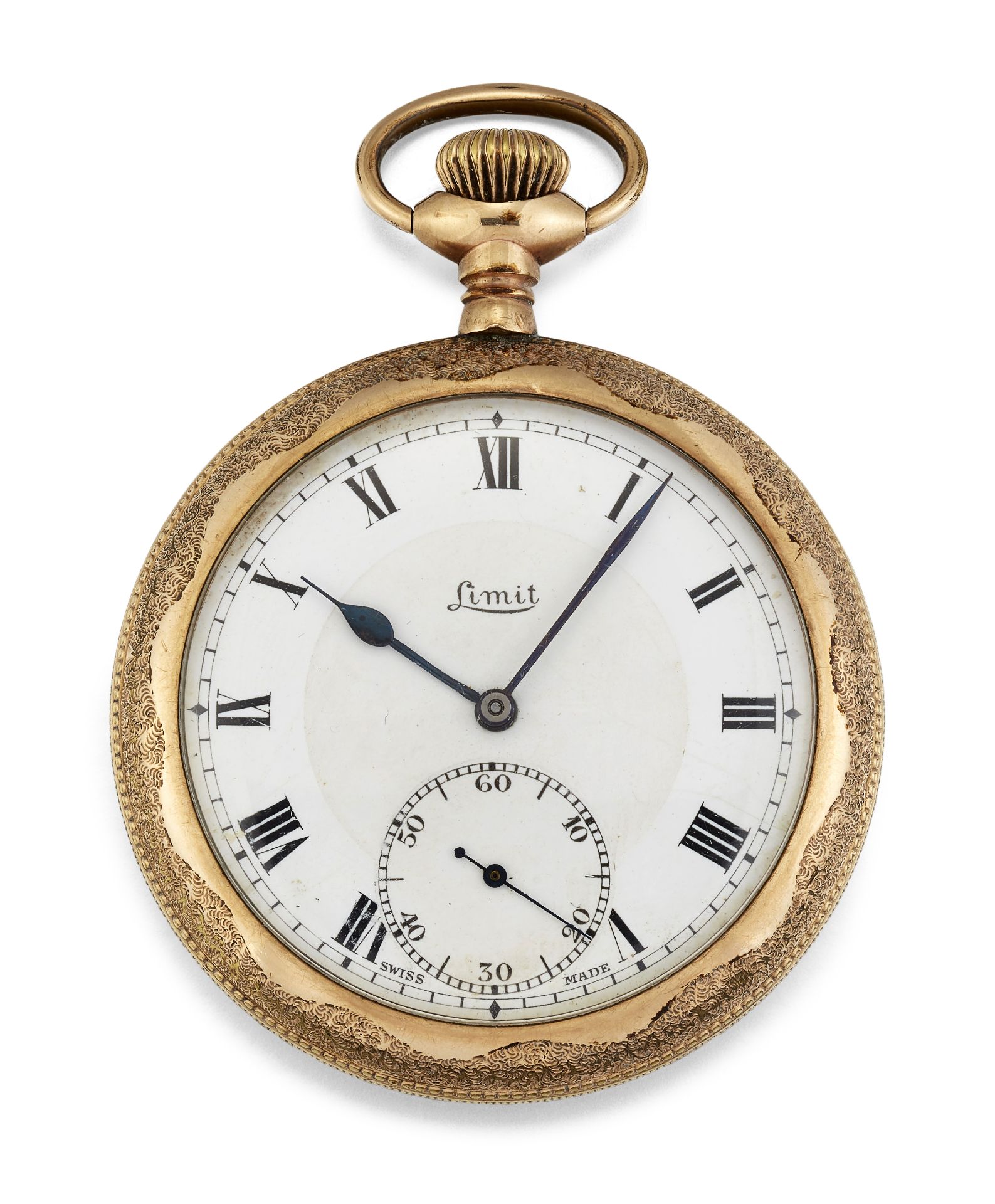 Gold Plated Limited Pocket Watch.