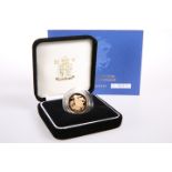 A ROYAL MINT 2005 GOLD PROOF FULL SOVEREIGN, boxed with COA no. 3651