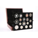 A ROYAL MINT 2013 PREMIUM PROOF COIN SET, the fifteen coins boxed with COA no. 3312 and papers