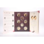 A LONDON MINT 1066 BATTLE OF HASTINGS EIGHT COIN SET, including The Battle of Hastings 950th