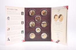 A LONDON MINT 1066 BATTLE OF HASTINGS EIGHT COIN SET, including The Battle of Hastings 950th