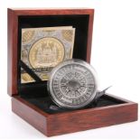 A SILVER COMMEMORATIVE COIN, ST. PAUL'S CATHEDRAL, 2017, boxed with COA