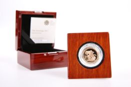 A GOLD PROOF FULL SOVEREIGN, 2017, in Royal Mint box with COA no. 02820