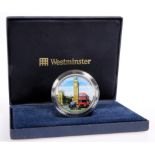 A WESTMINSTER 2012 ELIZABETH TOWER 2OZ SILVER NUMISPROOF, boxed with COA no. 484