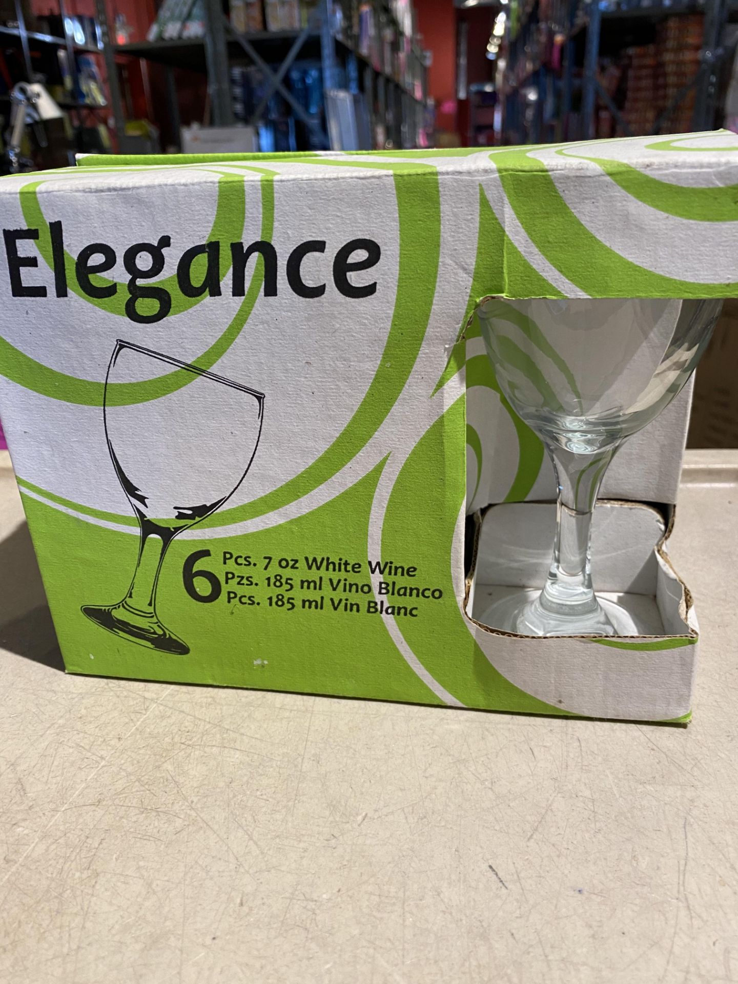 Elegance 6 verres 195ml - Image 2 of 3