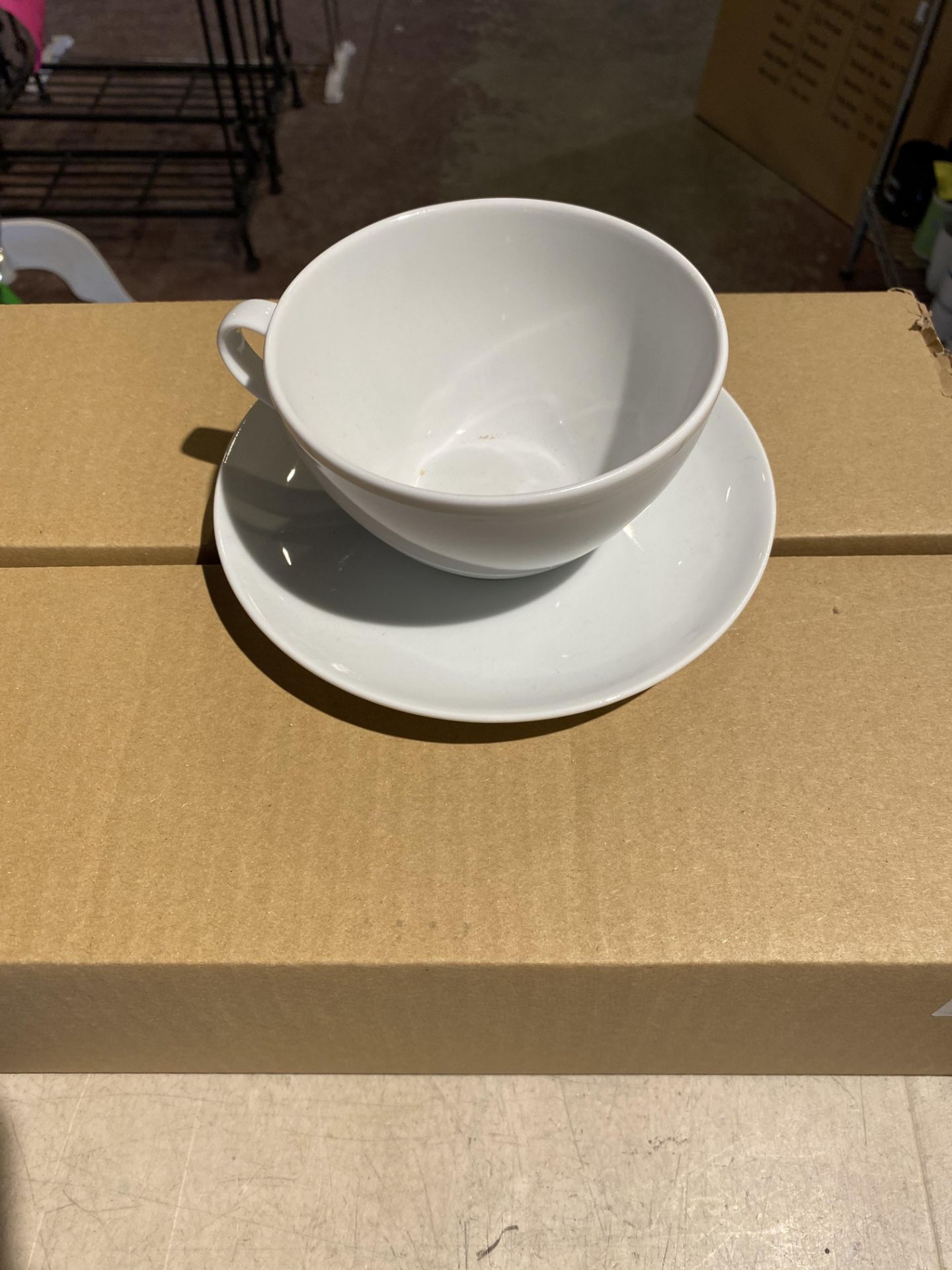 3 ensemble de 6 tasse, 6 sous en ceramique