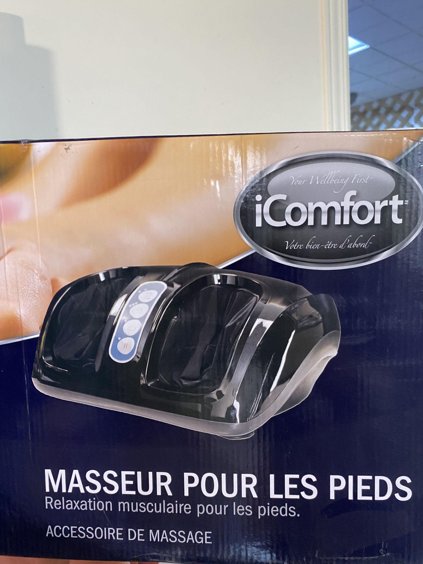 ICOMFORT massage pied