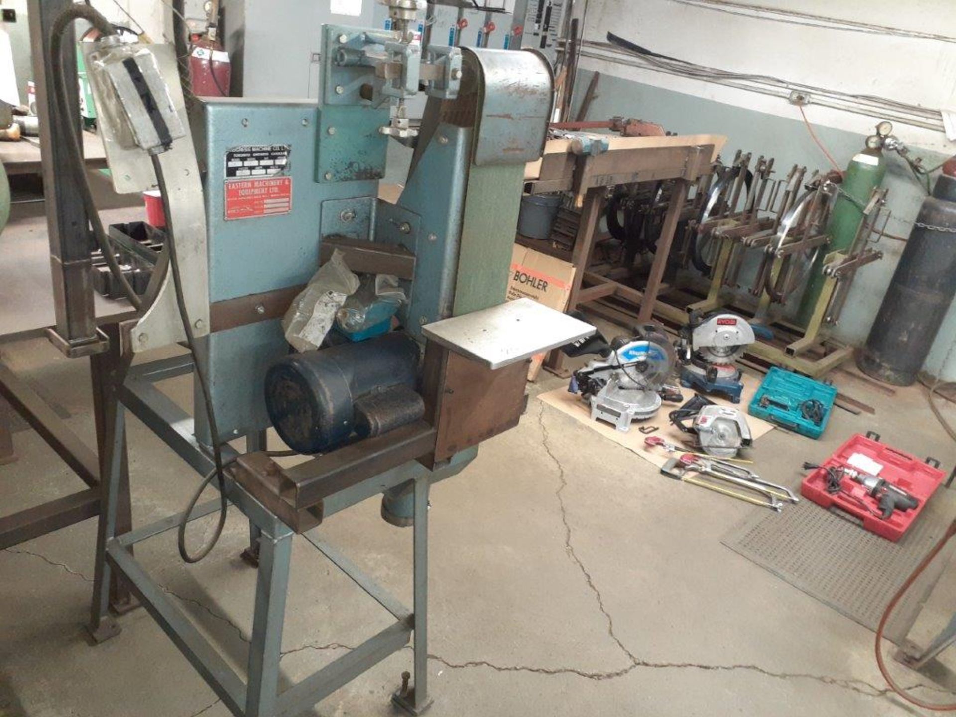 PROGRESS Belt Sander, mod: P-6-60, 6" x 60" - Image 3 of 4