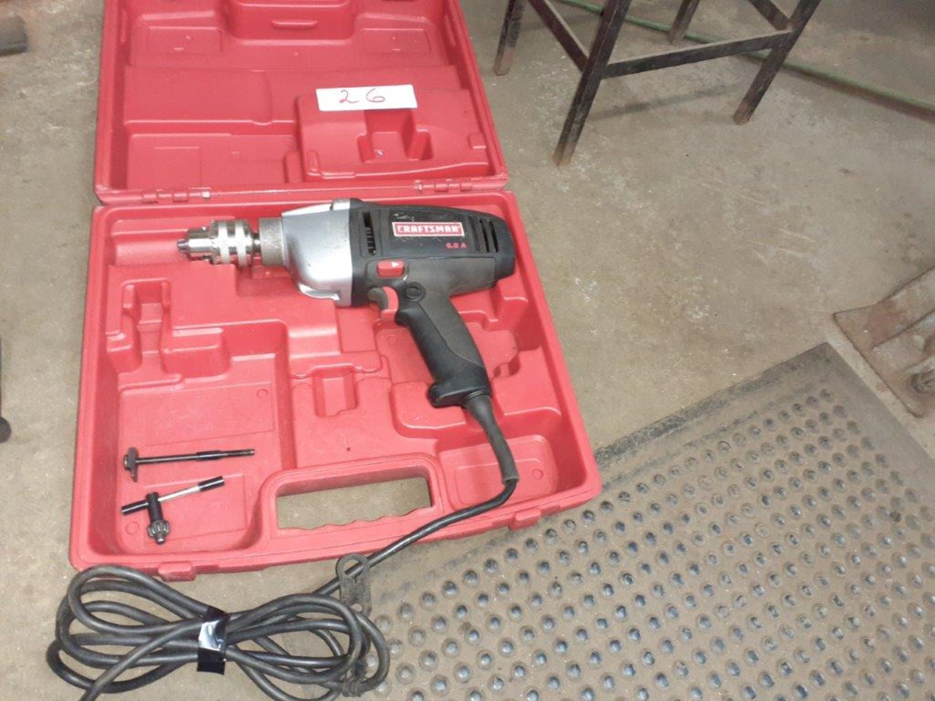 CRAFTSMAN 1/2" Electric Drill, c/w Case