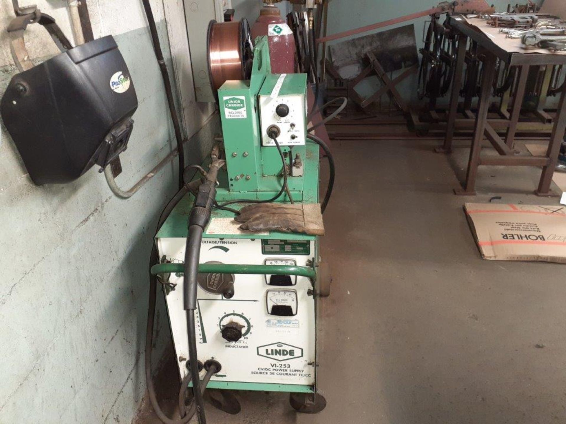 LINDE Mig Welder, mod: VI-253, 230/460/575 volts (tank NOT included)