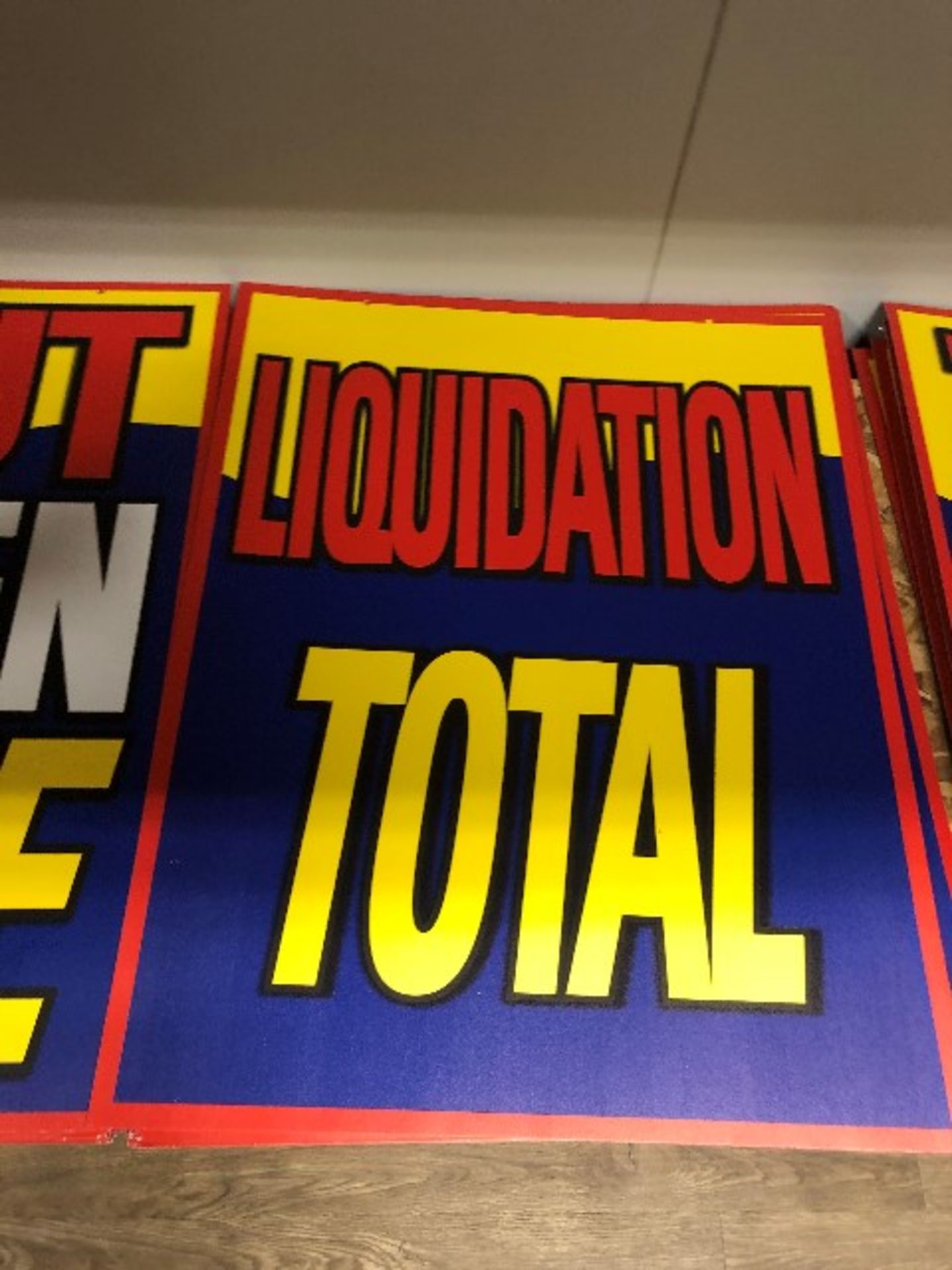 Liquidation posters,22”x28”,300pcs (Lot) - Image 3 of 7