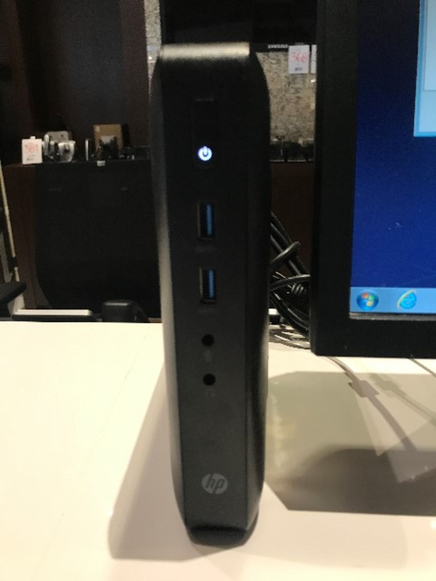 HP AMD THIN,1.2GHz,4GB RAM,126MB Drive,monitor,keyboard,mouse - Image 2 of 3