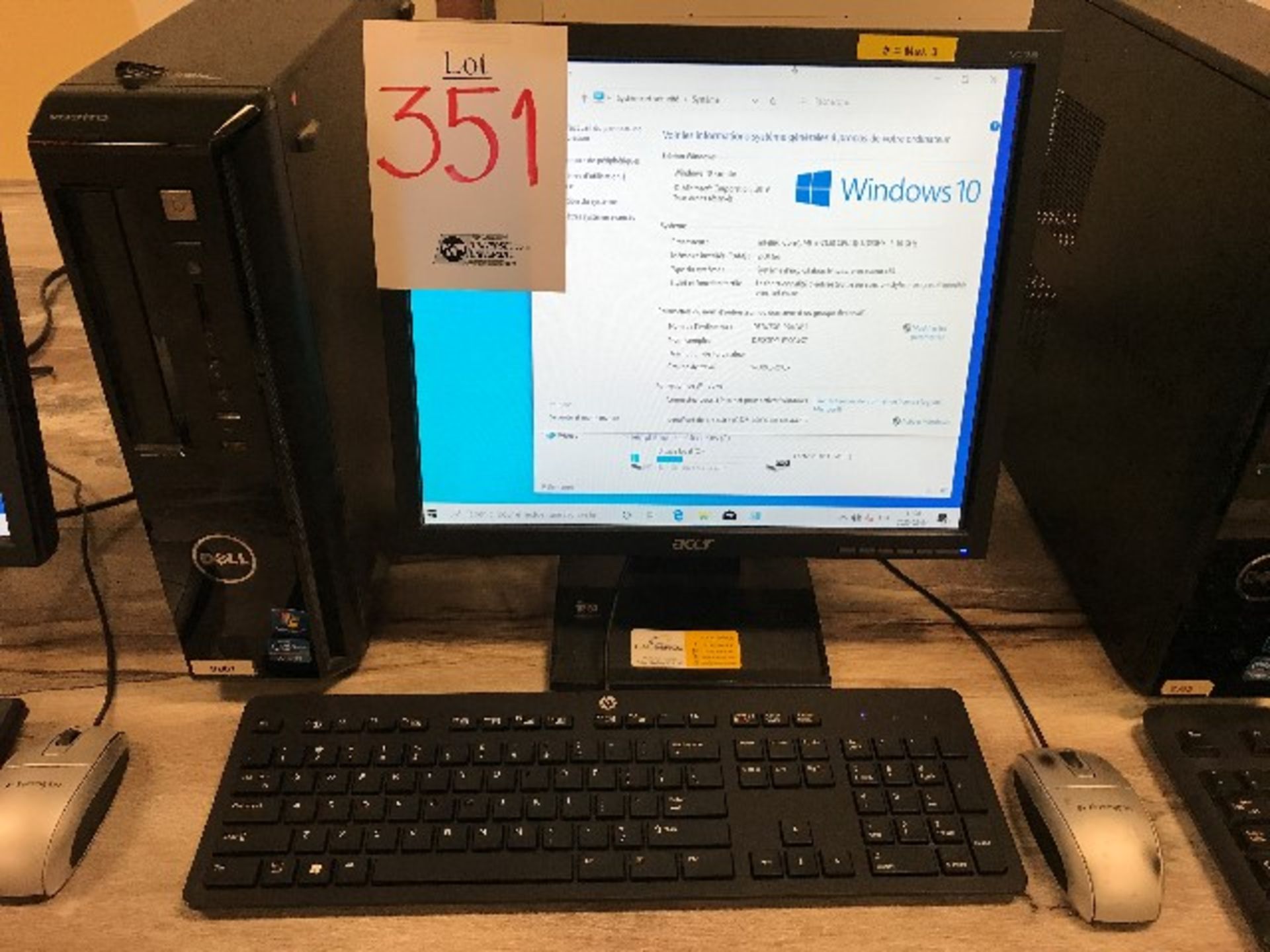 Dell i3,3.3GHz,2GB RAM,75GB HDD,monitor,keyboard,mouse